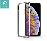 Devia ST314926 Apple iphone xs max hátlap -  glitter - ezüst kép