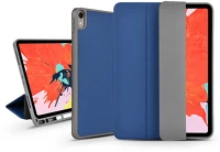 Devia ST319037 Leather Case V2 Apple iPad Pro (2018) Smart védőtok Apple Pencil tartóval kép