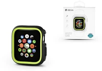 Devia ST323867 Dazzle series 40 mm apple watch 4 védőtok - fekete/neon zöld kép