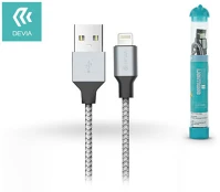Devia ST324611 usb - lightning  töltő- és adatkábel 1 m-es vezetékkel - devia tube kép
