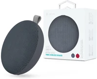 Devia ST346156 Vezeték nélküli bluetooth hangszóró -  kintone series fabric speaker - szürke kép