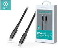 Devia ST354212 type-c-type-c 1,5 méter - extreme speed series 100w pd cable 5a adat- és kép