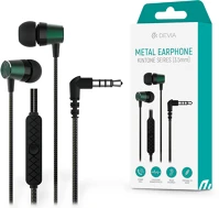 Devia ST362330 Kintone 3,5mm jack zöld fülhallgató kép