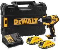 Dewalt DCD708D2T-QW Akkus kefe nélküli kompakt fúrócsavarozó kép