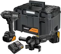Dewalt DCF99M+DCG45M, 18V XR, 2X5AH, TSTAK Készlet, mclaren f1 team, dcf99m+dcg45m, 18v xr, 2x5ah, tstak kép