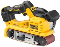 Dewalt DCW220NT-XJ szalagcsiszoló, 18v xr, kefe nélküli, tstak, koffer, akkumulátor és kép