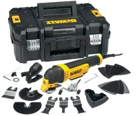 Dewalt DWE315KT-QS Rezgőszerszám, multi, 300w, tstak, tartozékokkal, vezető kép