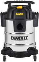 Dewalt DXV25S Száraz-nedves porszívó, 15kpa szívóteljesítmény, 25liter, inox ház kép