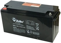 Diamec DMD12-150 12v 150ah zselés ólom akkumulátor gondozásmentes kép