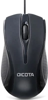 Dicota D32011 Optikai usb egér fekete-szürke kép