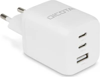 Dicota D32054 Compact gan charger 65w univerzális hálózati töltő adapter fehér eu kép