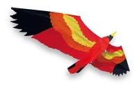 Didak 267337 Redbird egyzsinóros sárkány, 154x57 cm