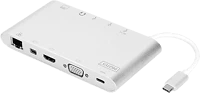 Digitus DA-70861 Usb-c 3.1 dokkoló - ezüst kép
