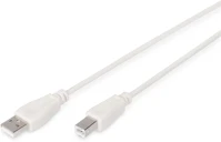 Digitus AK-300102-030-E High speed 2.0 usb type-b - usb type a bézs kábel 3m kép
