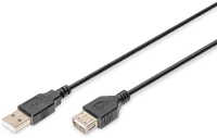 Digitus AK-300200-030-S High speed árnyékolatlan 2.0 usb hosszabbító kábel 3m kép
