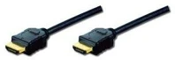 Digitus AK-330107-010-S Hdmi high speed ethernet kábel, a típusú m/m 1m kép