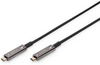 Digitus AK-330160-100-S Usb kábel 10 m usb 3.2 gen 1 (3.1 gen 1) usb c fekete kép