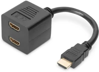 Digitus AK-330400-002-S Hdmi kábel 0,2 m hdmi a-típus (standard) 2 x hdmi type a (standard) fekete kép
