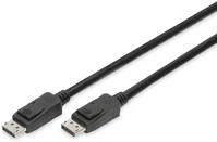 Digitus AK-340106-010-S Uhd 3d 4k 120hz aranyozott 1.4 displayport kábel 1m kép