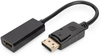 Digitus AK-340400-001-S Video átalakító kábel 0,15 m displayport hdmi fekete kép