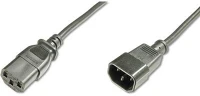Digitus AK-440201-018-S Hidegkészülékek, áram kábel [1x hidegkészülék dugó, c14 - 1x kép