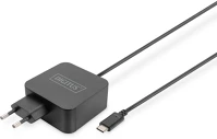 Digitus DA-10071 Mobiltelefon töltő laptop fekete ac beltéri kép