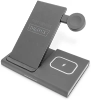 Digitus DA-10084 3in1 charging station foldable wireless black kép