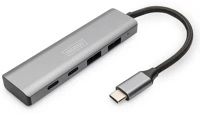 Digitus DA-70245 4 Da-70245 4 portos 2x usb 3.1 2x usb-c 3.1 hub kép