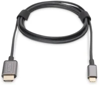 Digitus DA-70821 Usb-c to hdmi male/male cable 1,8m black kép