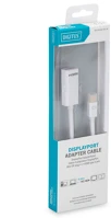 Digitus DB-340404-001-W Displayport adapter cable, mini dp - hdmi type a kép