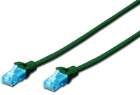 Digitus DK-1512-005/B Cat5e u-utp patch cable 0,5m blue kép