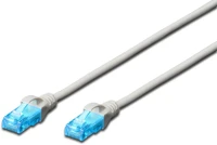 Digitus DK-1512-010 Cat5e u-utp patch cable 1m grey kép