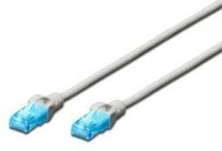 Digitus DK-1512-100 Cat5e u-utp patch cable 10 grey kép