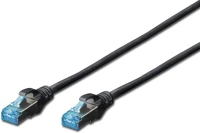 Digitus DK-1532-005/BL Cat5e sf-utp patch cable 0,5m black kép