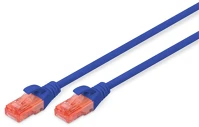 Digitus DK-1612-005/B Cat6 u-utp patch cable 0,5m blue kép
