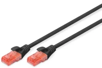 Digitus DK-1612-005/BL Cat6 u-utp patch cable 0,5m black kép