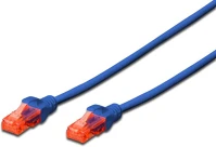 Digitus DK-1612-010/B Cat6 u-utp patch cable 1m blue kép