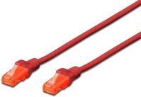 Digitus DK-1617-0025/R Cat6 u-utp patch cable 0,25m red kép