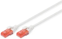 Digitus DK-1617-0025/WH Cat6 u-utp patch cable 0,25m white kép