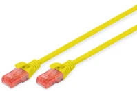 Digitus DK-1617-0025/Y Cat6 u-utp patch cable 0,25m yellow kép