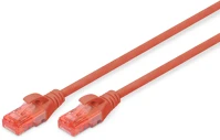 Digitus DK-1617-005/R CAT.6 U/UTP LSZH Dk-1617-005/r cat.6 u/utp lszh 0,5m piros patch kábel kép