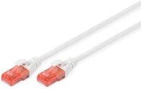 Digitus DK-1617-005/WH Cat6 u-utp patch cable 0,5m white kép