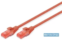 Digitus DK-1617-050/R Cat6 u/utp lszh 5m piros patch kábel kép