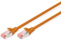 Digitus DK-1644-010/OR Cat6 s-ftp patch cable 1m orange kép