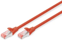 Digitus DK-1644-020/R Cat6 s-ftp patch cable 2m red kép