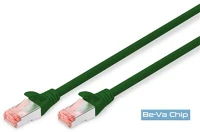 Digitus DK-1644-100/G Cat6 s-ftp lszh 10m zöld patch kábel kép