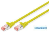 Digitus DK-1644-100/Y Cat6 s-ftp lszh 10m sárga patch kábel kép