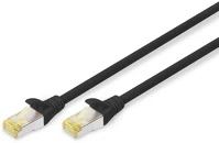 Digitus DK-1644-A-0025/BL Cat6a s-ftp patch cable 0,25m black kép