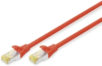 Digitus DK-1644-A-0025/R Cat6a s-ftp patch cable 0,25m red kép