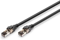 Digitus DK-1843-020 Hálózati kábel fekete 2 m cat8.1 s/ftp (s-stp) kép